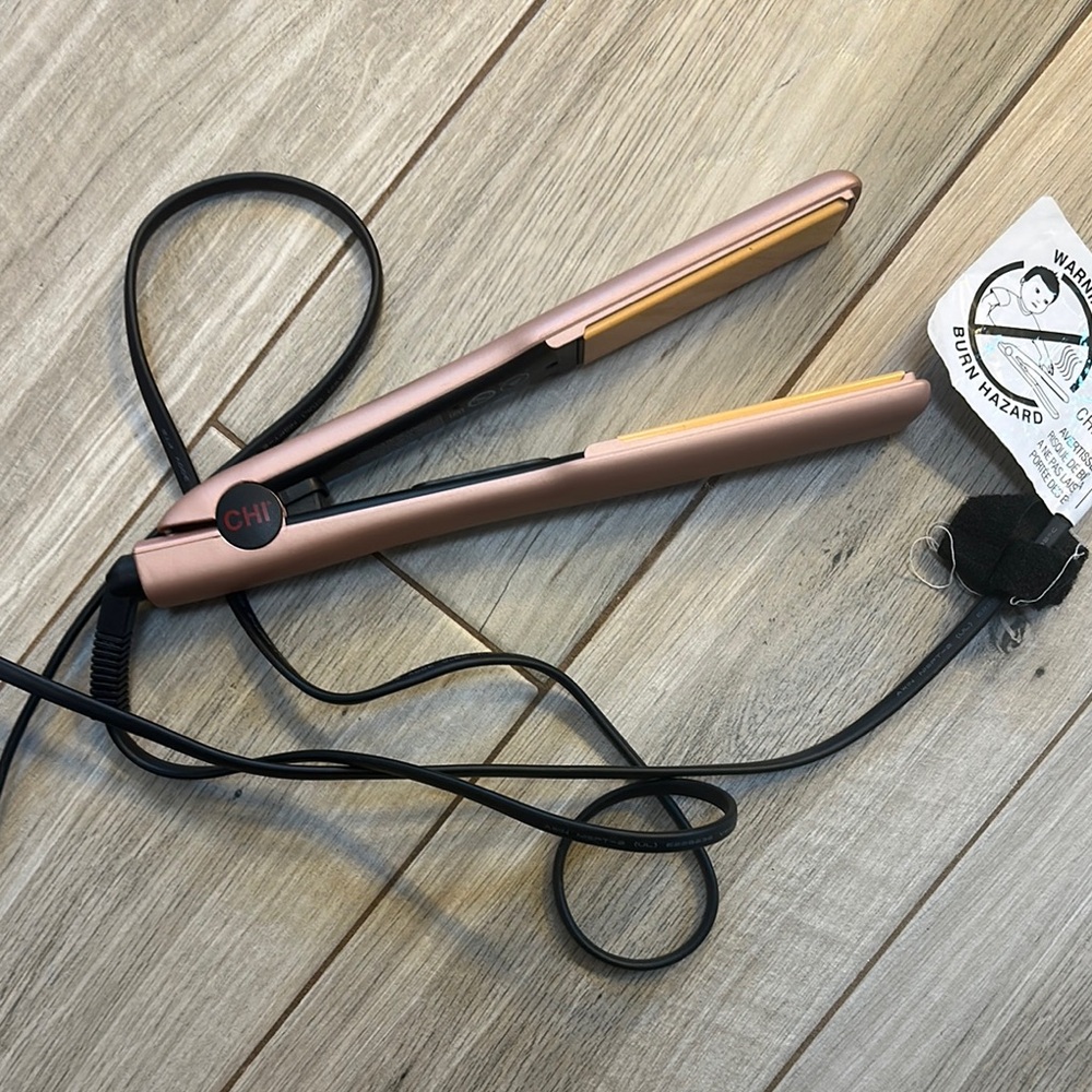 Pink Hair Styling Tool with Sleek Design